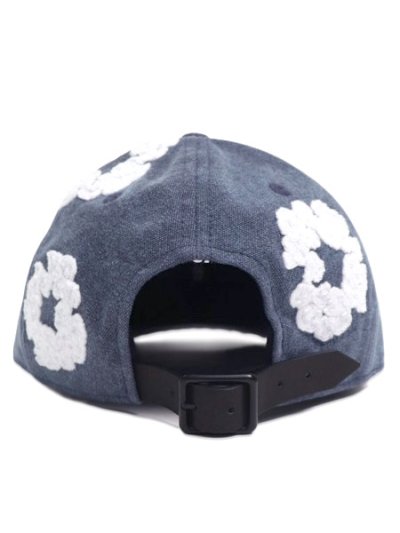 画像4: 【送料無料】DENIM TEARS CW GARMENT DYED CAP NAVY