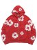 画像1: 【送料無料】DENIM TEARS COTTON WREATH ZIP HOODIE RED (1)