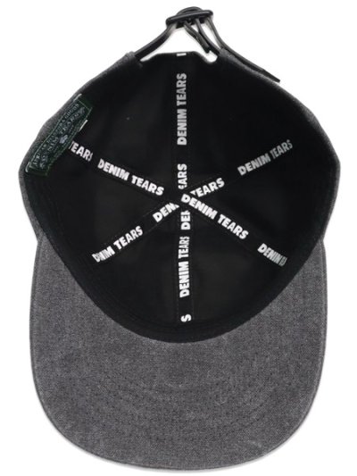 画像5: 【送料無料】DENIM TEARS CW GARMENT DYED CAP BLACK