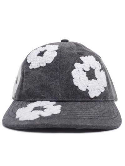 画像2: 【送料無料】DENIM TEARS CW GARMENT DYED CAP BLACK