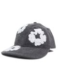 【送料無料】DENIM TEARS CW GARMENT DYED CAP BLACK