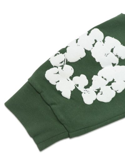 画像6: 【送料無料】DENIM TEARS COTTON WREATH ZIP HOODIE GREEN
