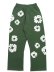 画像2: 【送料無料】DENIM TEARS COTTON WREATH OPEN HEM SWEATPANTS GREEN (2)
