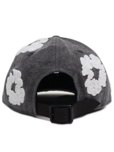 画像4: 【送料無料】DENIM TEARS CW GARMENT DYED CAP BLACK