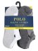 画像1: POLO RALPH LAUREN PERFORMANCE COTTON LOW CUT 6PK SOCKS (1)