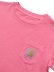 画像3: 【KIDS】CARHARTT KIDS CH LS GARMENT DYE POCKET TEE-PINK LEMON (3)
