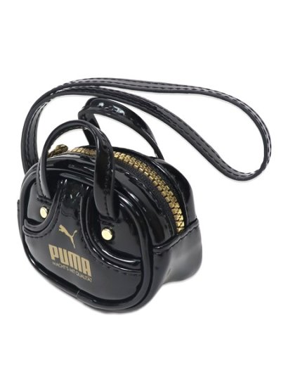 画像3: PUMA 1976 0.2L GRIP BAG KEYCHAIN-PUMA BLACK/ARCHIVE GOLD