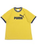 PUMA T7 RINGER TEE-DAZZLING YELLOW