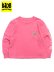 画像1: 【KIDS】CARHARTT KIDS CH LS GARMENT DYE POCKET TEE-PINK LEMON (1)