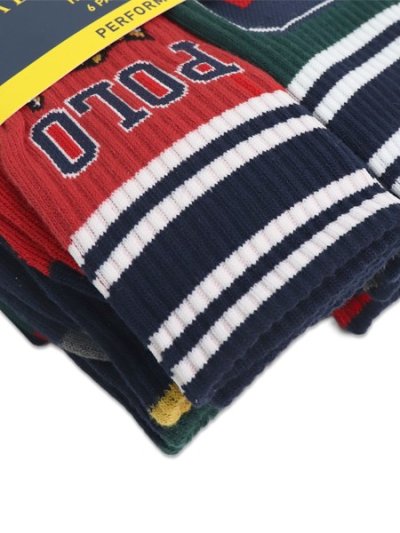 画像6: POLO RALPH LAUREN POLO TIGER CREW 6PK SOCKS