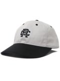 REIGNING CHAMP COLOUR BLOCK MONOGRAM STRAPBACK CAP CONCRETE/BLACK
