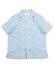 画像1: 【送料無料】REIGNING CHAMP LINEN RETREAT RELAXED CAMP SHIRT LIGHT BLUE (1)