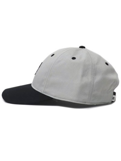 画像3: REIGNING CHAMP COLOUR BLOCK MONOGRAM STRAPBACK CAP CONCRETE/BLACK