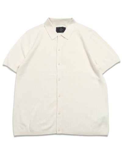 画像1: 【送料無料】REIGNING CHAMP COTTON LINEN PIAZZA SHIRT IVORY