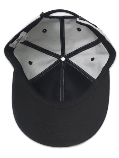 画像5: REIGNING CHAMP COLOUR BLOCK MONOGRAM STRAPBACK CAP CONCRETE/BLACK