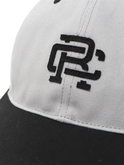 画像6: REIGNING CHAMP COLOUR BLOCK MONOGRAM STRAPBACK CAP CONCRETE/BLACK