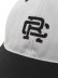 画像6: REIGNING CHAMP COLOUR BLOCK MONOGRAM STRAPBACK CAP CONCRETE/BLACK (6)