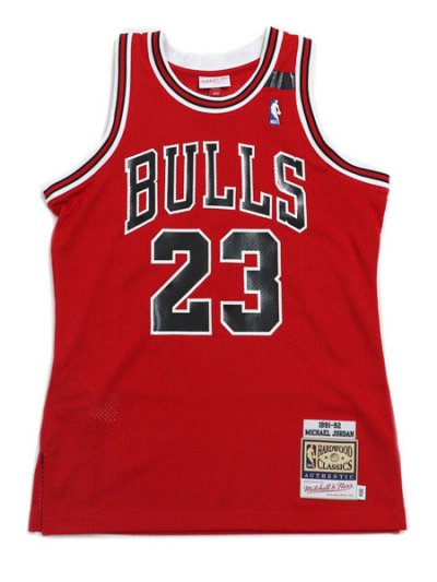 画像1: 【送料無料】MITCHELL & NESS AUTHENTIC JERSEY BULLS 91-92 #23 JORDAN