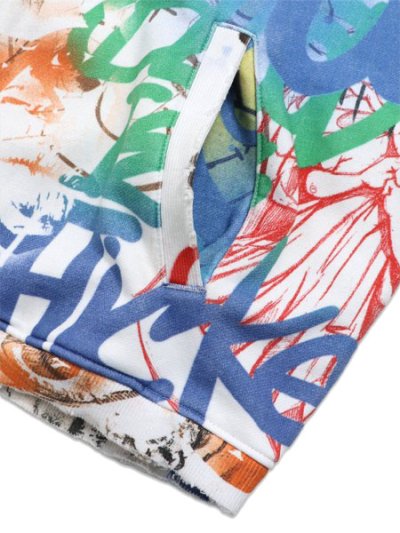 画像7: 【送料無料】GFA MANASSEH CHAOS ZIP HOODIE WHITE