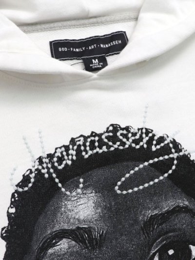 画像3: 【送料無料】GFA MANASSEH THE CREW HOODIE BRIGHT WHITE