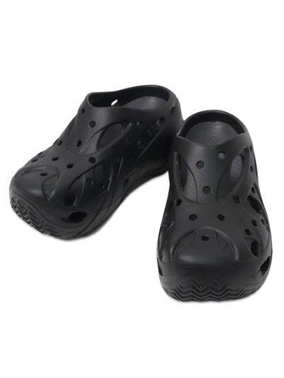 画像5: 【送料無料】crocs WMNS CAGED CLOG BLACK