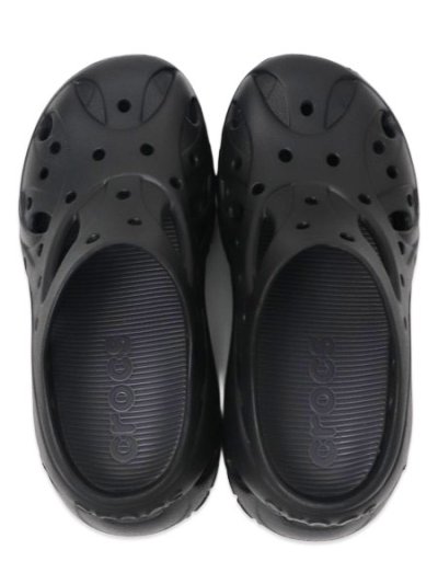 画像6: 【送料無料】crocs WMNS CAGED CLOG BLACK