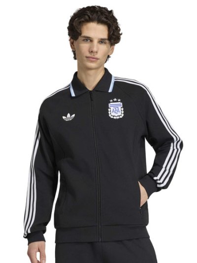 画像2: 【送料無料】ADIDAS ARGENTINA AWAY ANTHEM JACKET-BLACK