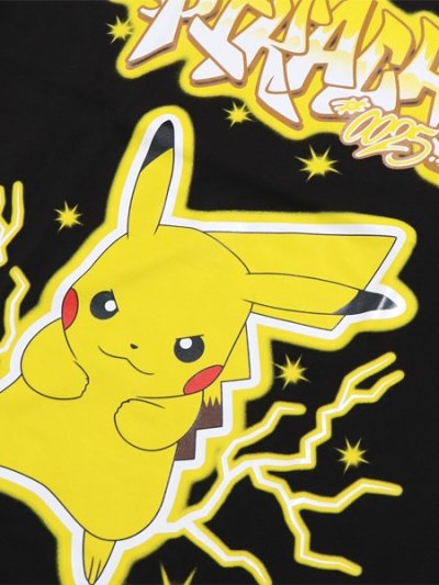 画像3: PUMA POKEMON HOOPS PIKACHU TEE-PUMA BLACK