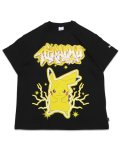 PUMA POKEMON HOOPS PIKACHU TEE-PUMA BLACK