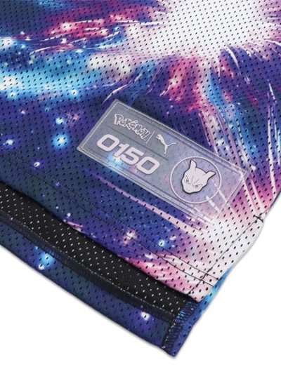 画像5: 【送料無料】PUMA POKEMON HOOPS MEWTWO JERSEY-PUMA BLACK/AOP