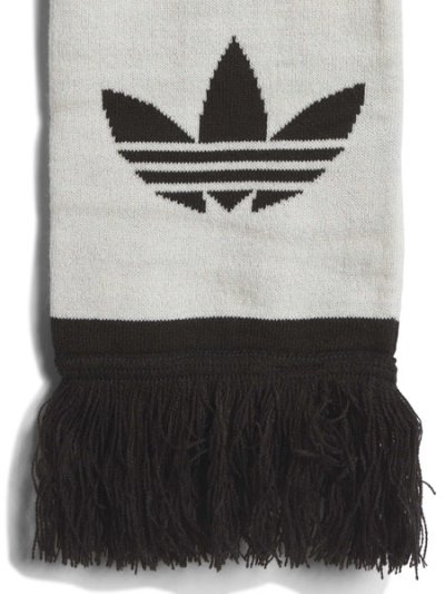 画像3: ADIDAS JAPAN 2026 AWAY SCARF-OFF WHITE/BLACK