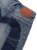 画像5: 【送料無料】EVISU 7-POCKET DAICOCK SHADOW WASHED JEANS LT TONE INDIGO (5)