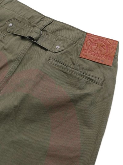 画像5: 【送料無料】EVISU DAICOCK WORK PANTS ARMY GREEN