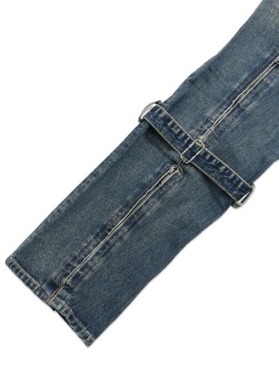 画像7: 【送料無料】EVISU E.J. WASHED BONDAGE JEANS MID TONE INDIGO