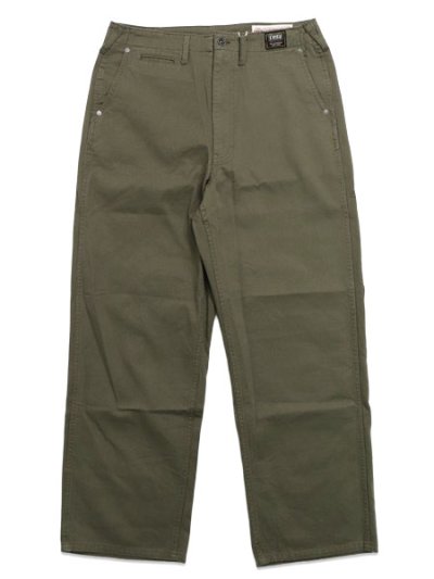画像2: 【送料無料】EVISU DAICOCK WORK PANTS ARMY GREEN
