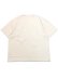 画像2: 【送料無料】BLDG4 ROCKEFELLER KNIT TEE ANTIQUE WHITE (2)
