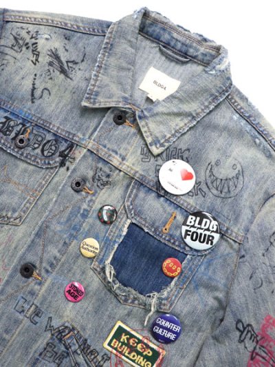 画像3: 【送料無料】BLDG4 ORPHEUM JACKET STEEL WASH