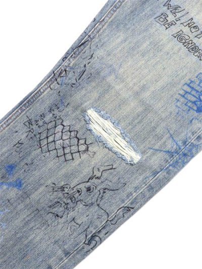 画像8: 【送料無料】BLDG4 CAPITAL JEAN STEEL WASH