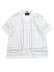 画像1: 【送料無料】REIGNING CHAMP LINEN ARENA RELAXED CAMP SHIRT WHITE/CONCRETE (1)