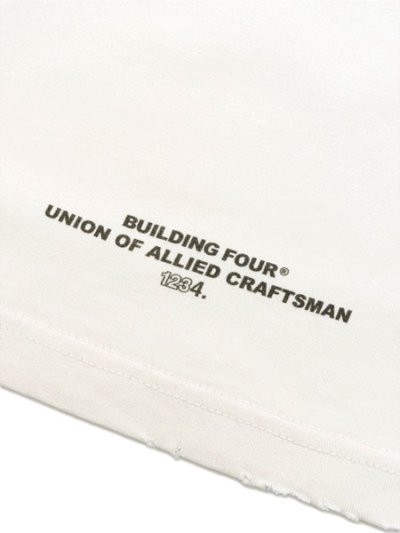 画像4: 【送料無料】BLDG4 ROCKEFELLER KNIT TEE ANTIQUE WHITE