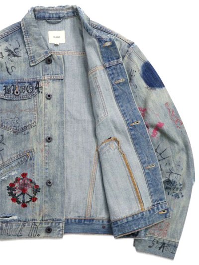 画像7: 【送料無料】BLDG4 ORPHEUM JACKET STEEL WASH