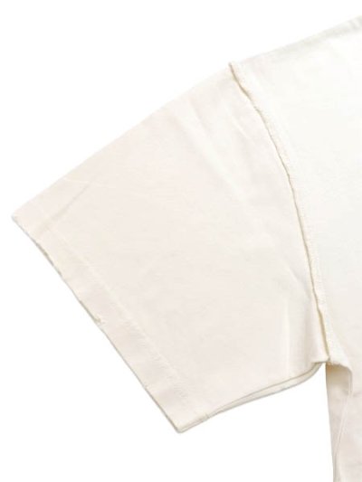 画像6: 【送料無料】BLDG4 ROCKEFELLER KNIT TEE ANTIQUE WHITE