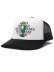 画像1: ACAPULCO GOLD MACK-D TRUCKER CAP BLACK/WHITE (1)