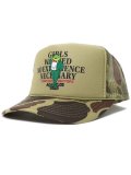 ACAPULCO GOLD MACK-D TRUCKER CAP CAMO