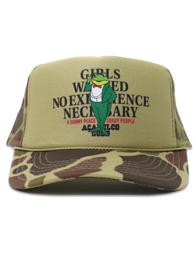 画像2: ACAPULCO GOLD MACK-D TRUCKER CAP CAMO