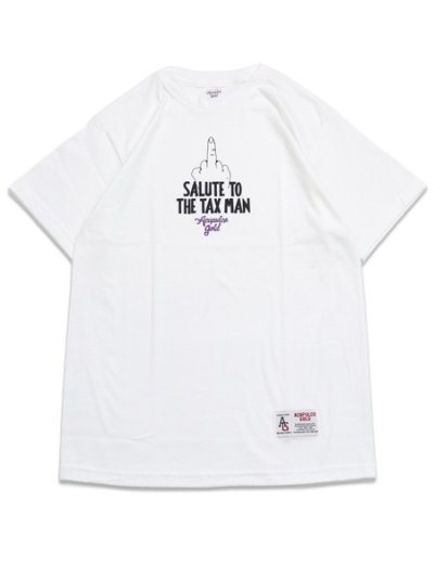 画像1: ACAPULCO GOLD SALUTE TEE WHITE