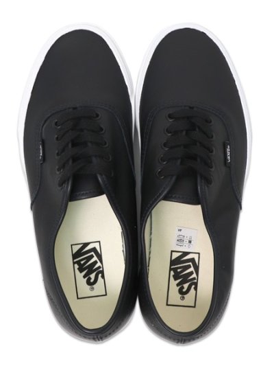 画像6: VANS AUTHENTIC LEATHER BLACK/TRUE WHITE