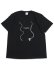 画像1: THROWBACK EARPHONES TEE BLACK (1)