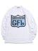 画像1: 【送料無料】WEST WEAR GFL LOGO L/S TEE WHITE/NAVY/SKY BLUE (1)