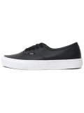 VANS AUTHENTIC LEATHER BLACK/TRUE WHITE